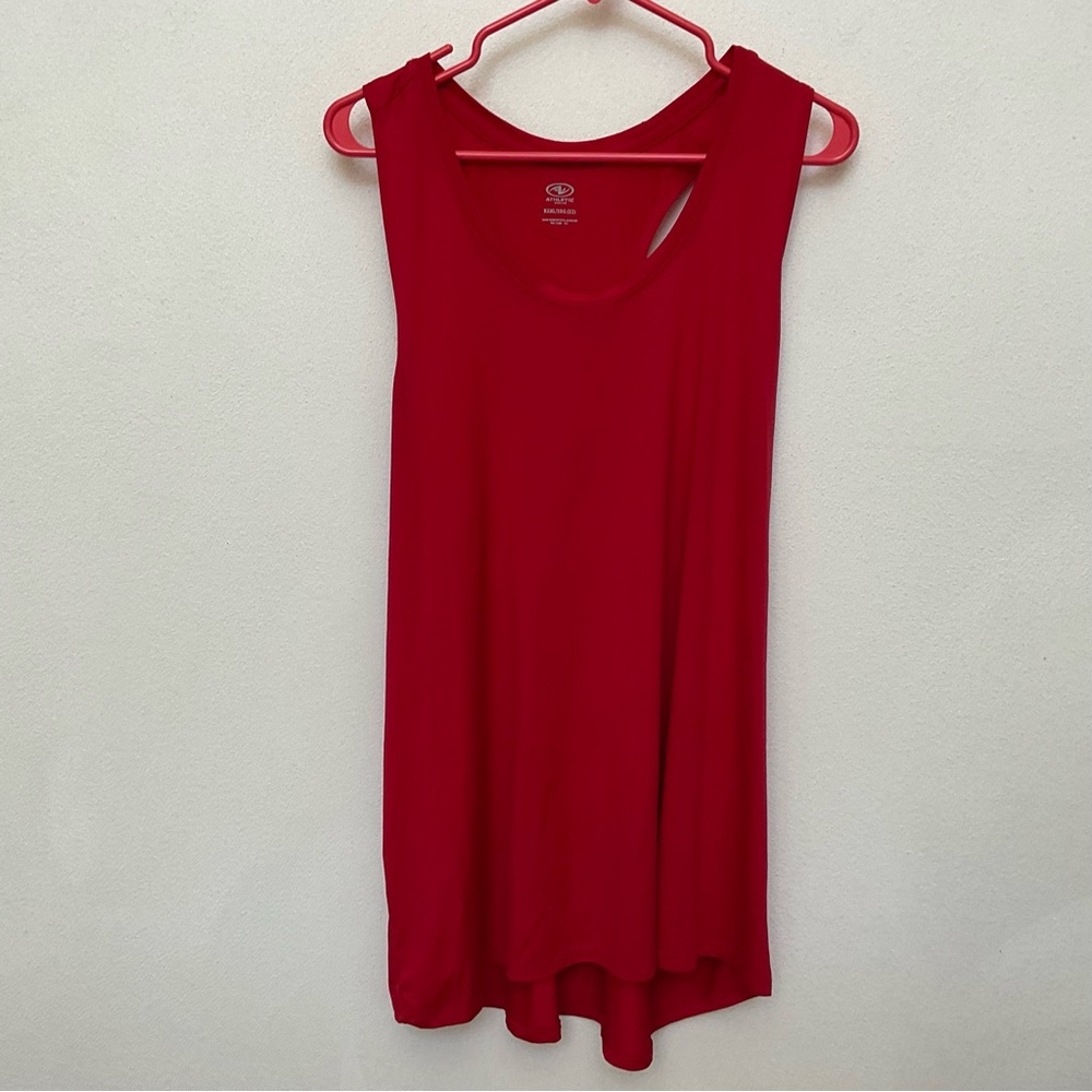 Athletic Works Red Razorback Workout Tank Size XXXL Fitness Gym Exercise